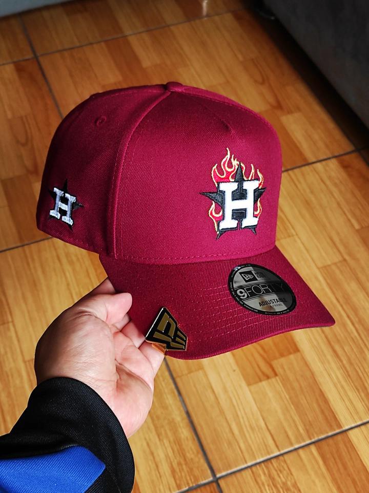 New Era Houston Astros flame 🔥Edition 9Forty A Frame Snapback