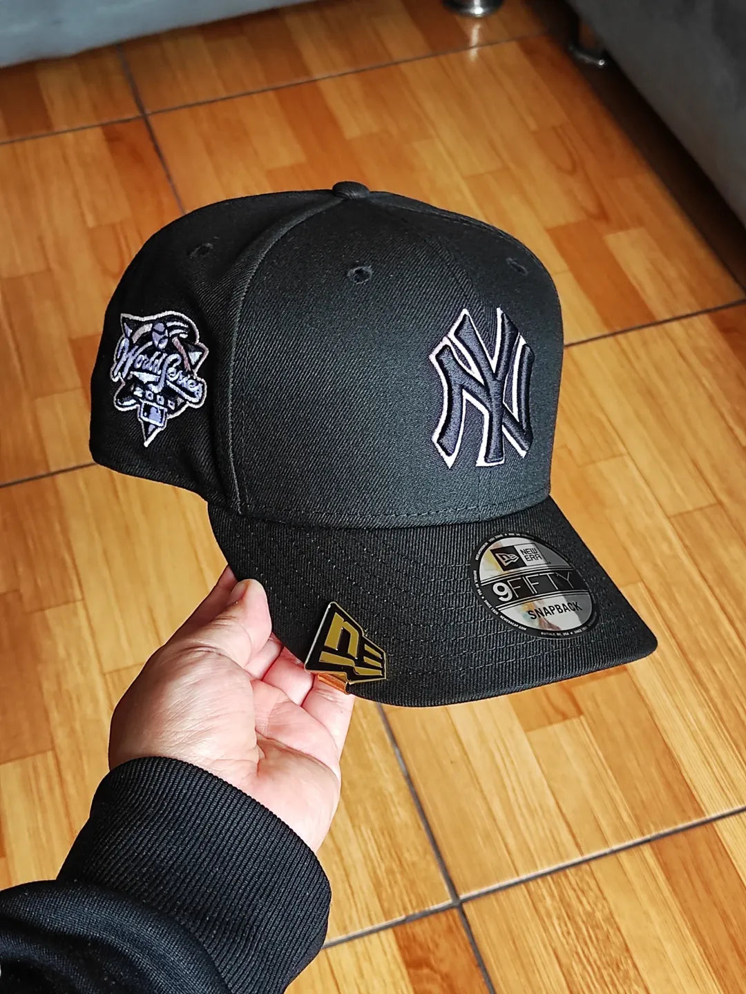 New Era New York World Series black pink 9FIFTY snapback