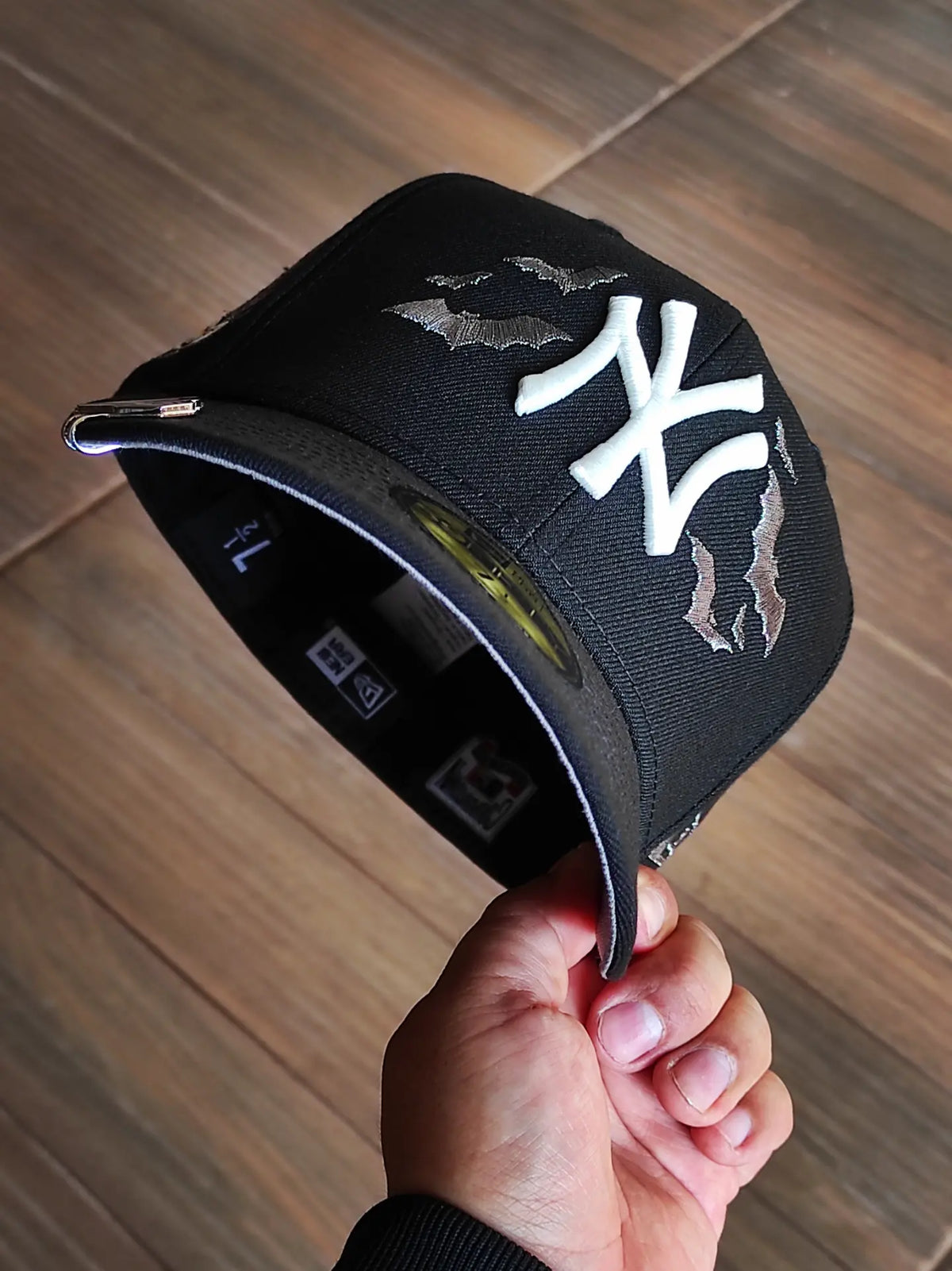 New Era New York Yankees Subway Series Bats Black Prime Edition 59Fifty Fitted Hat