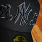NEW ERA NEW YORK YANKEES WORLD SERIES 1999 METALIC BLACK 59FIFTY