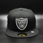 New Era Las Vegas Raiders super bowl xv black edition 59fifty fitted hat