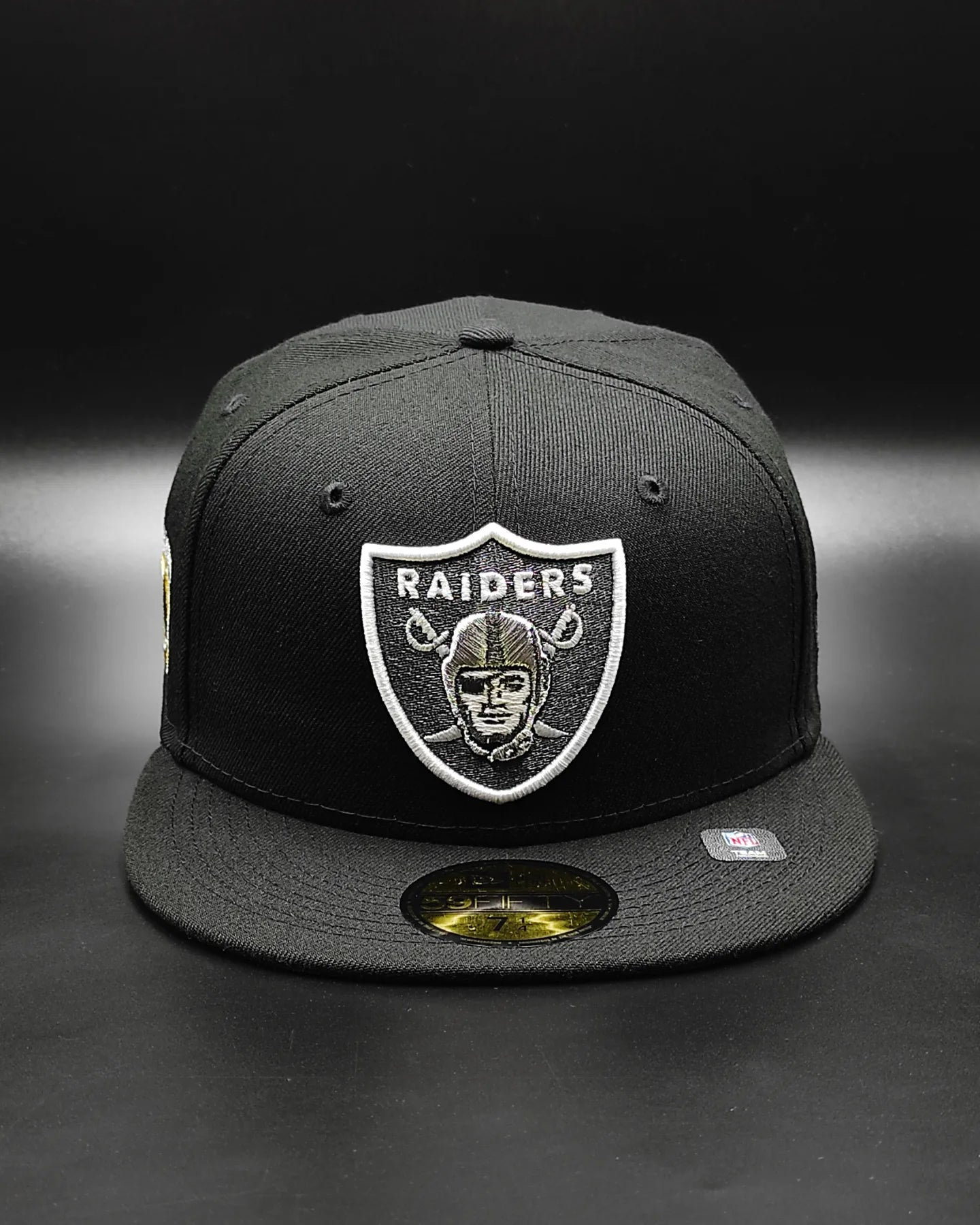 New Era Las Vegas Raiders super bowl xv black edition 59fifty fitted hat