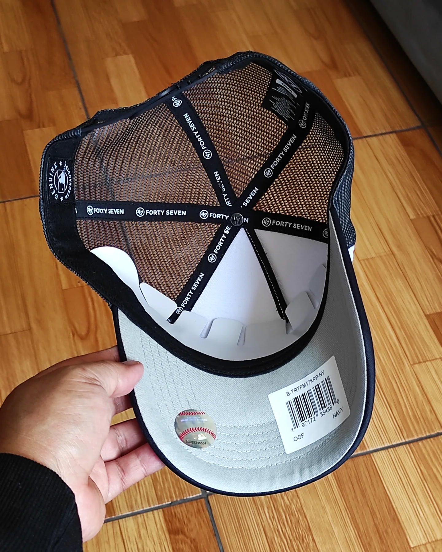 47Brand New York Yankees foam Trucker Snapback