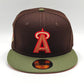 New Era California Angels all star game 1989 heavy copper two Tone edition 59fifty fitted hat