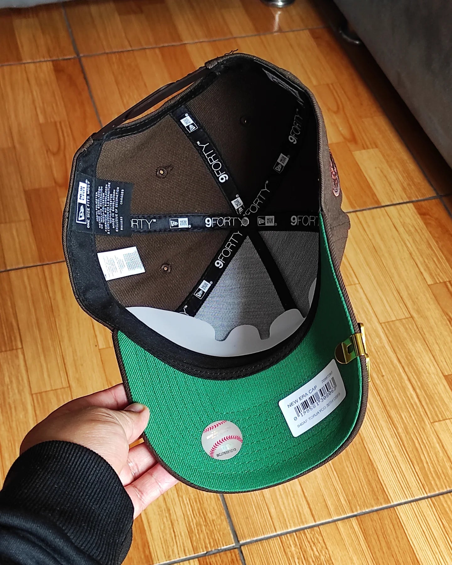 New Era Toronto Blue Jays 40th aniversario Brown green 9FORTY A-FRAME