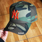 New Era New York Yankees World Series 1999 Camo Edition 9Forty A Frame Snapback Hat