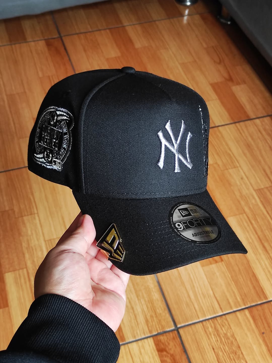 New era New York Yankees liberty 🗽 black 9FORTY A-FRAME