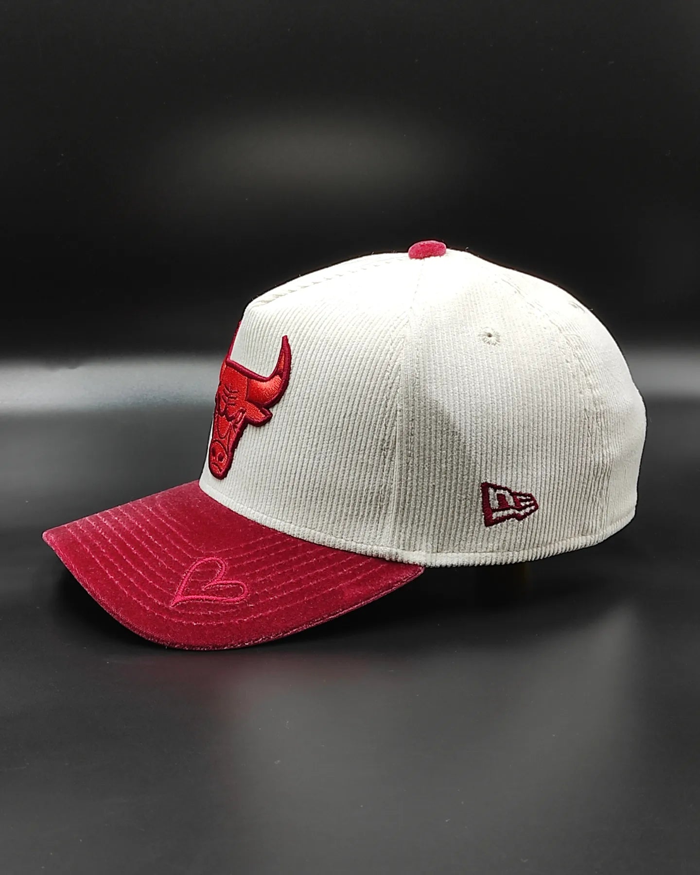 Newera Chicago Bulls Corduroy velvet  9 forty aframe Snapback
