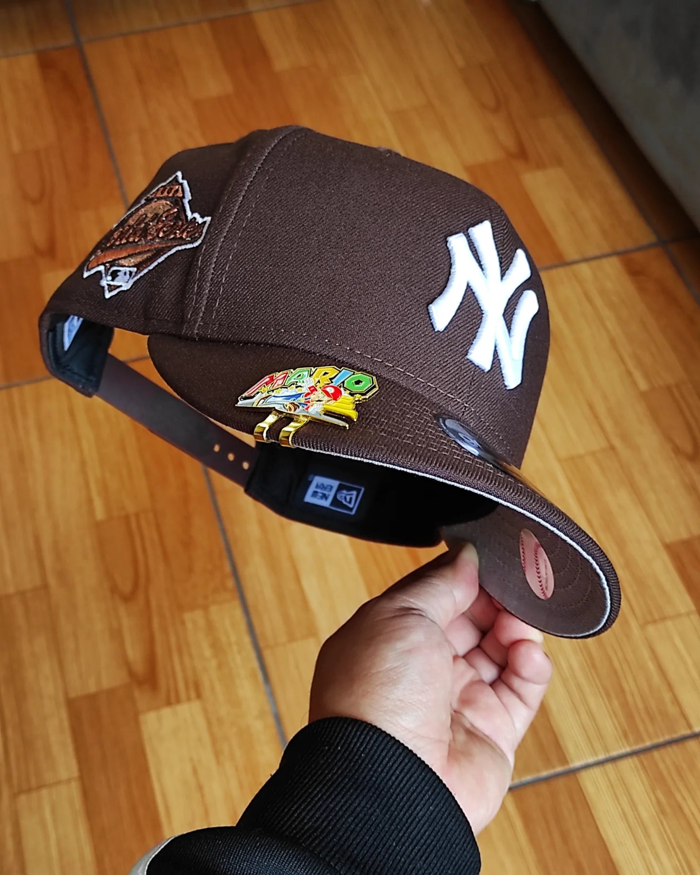 New Era New York Yankees world series Brown 9 FIFTY SNAPBACK
