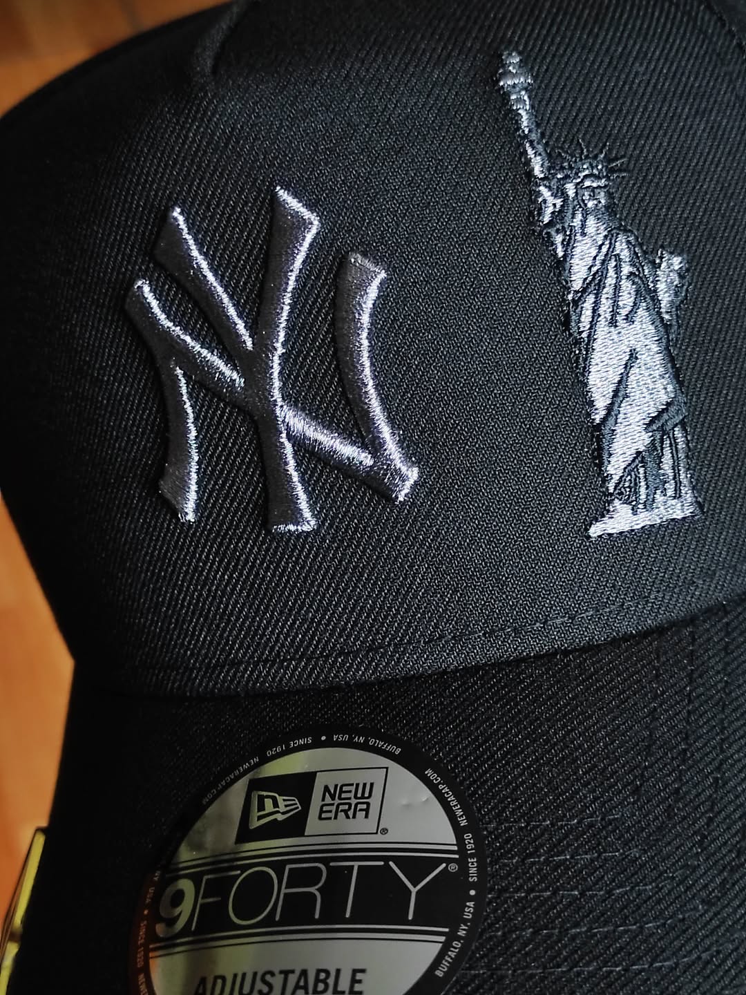 New era New York Yankees liberty 🗽 black 9FORTY A-FRAME