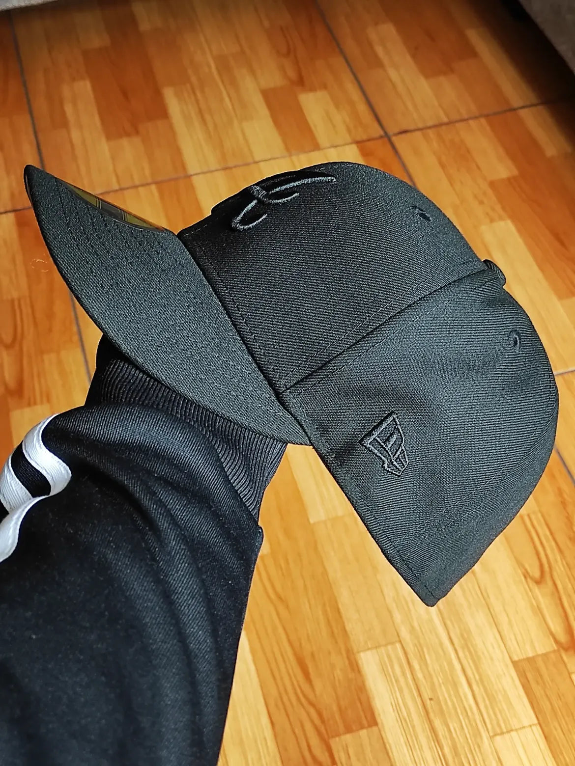 59FIFTY New Era Atlanta Braves World Series black on black gold