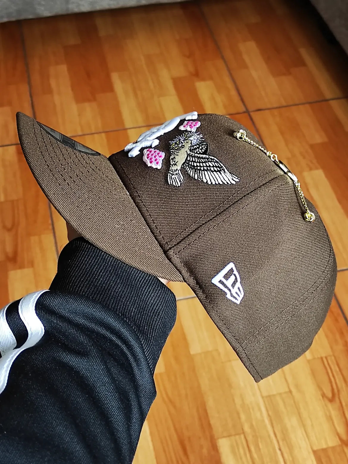 New Era Exclusiva 9FIFTY Marron Chicago White Sox  All Star Game side patch uv pink
