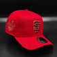 New era San Francisco Gigantes colección año del dragón 9 FORTY AFRAME color rojo🐉🈵