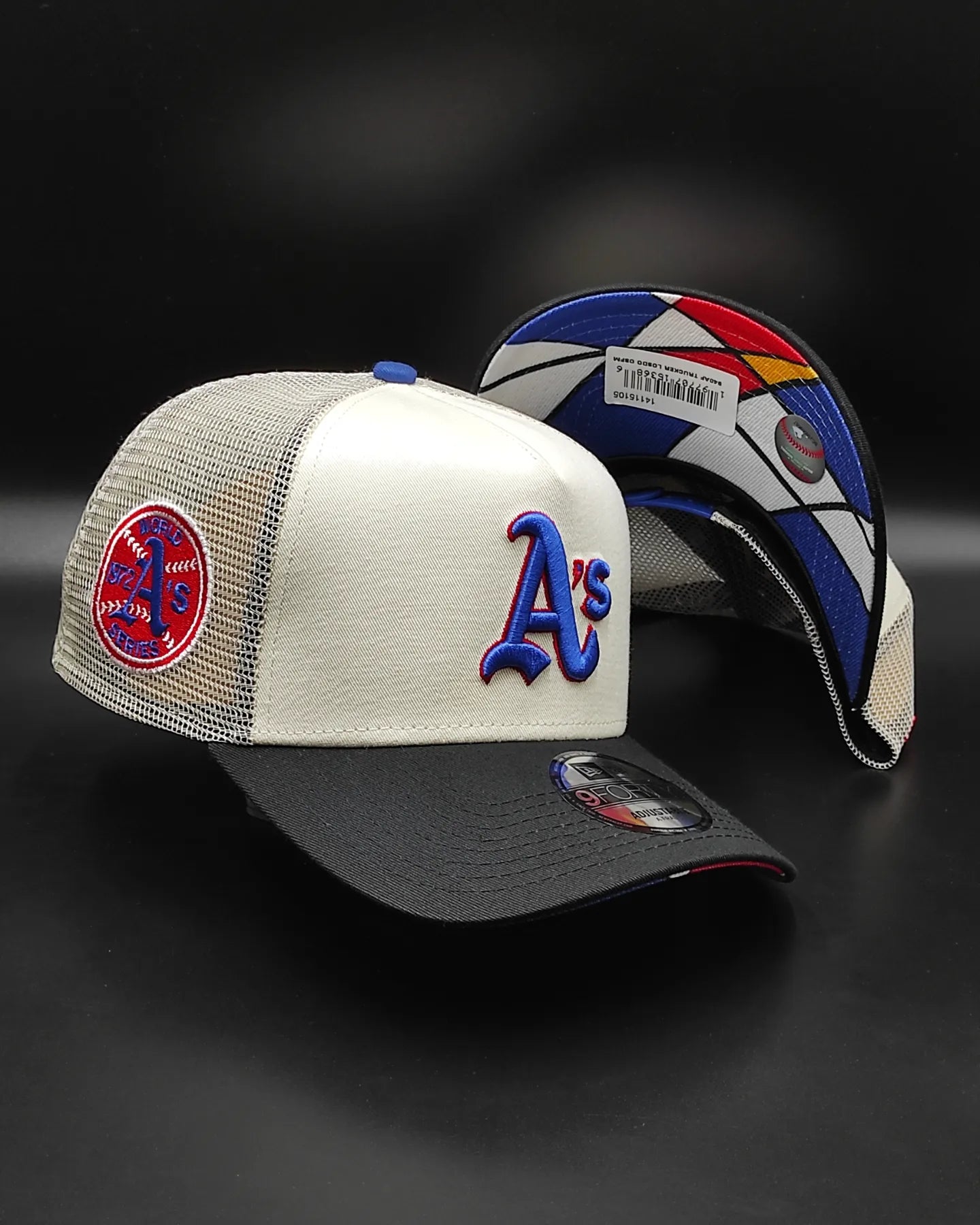 New Era Oakland Athletic 9 Forty A-FRAME Trucker Snapback