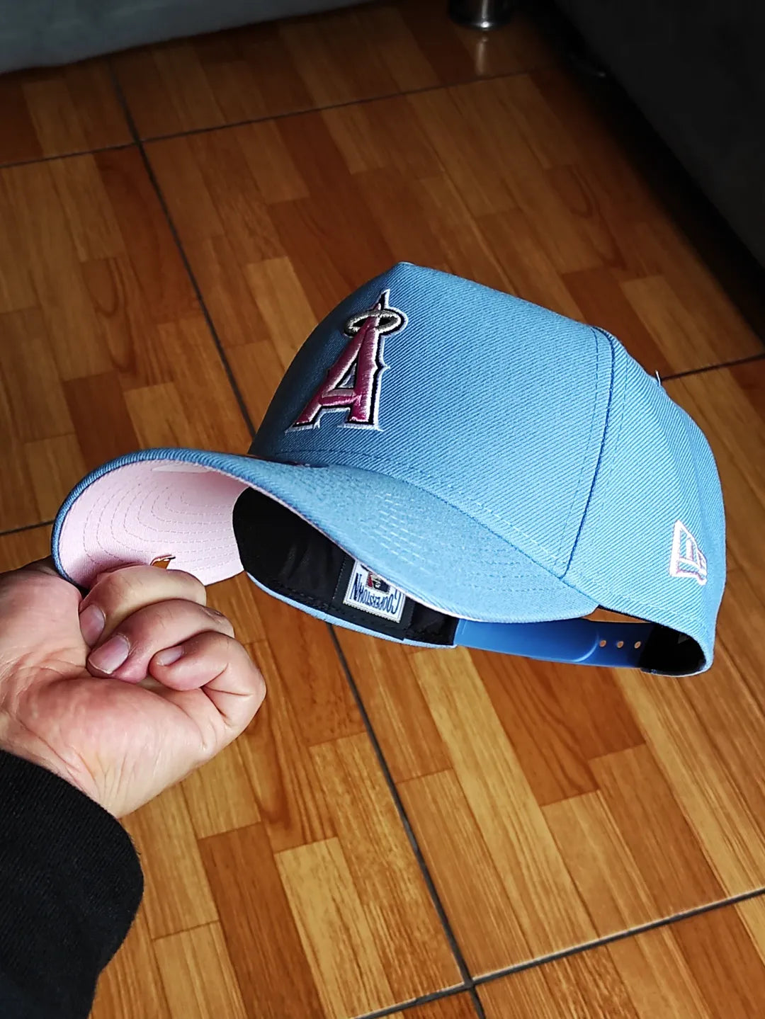 NewEra Anaheim Angels 50TH aniversario blue sky 9Forty A-FRAME SNAPBACK