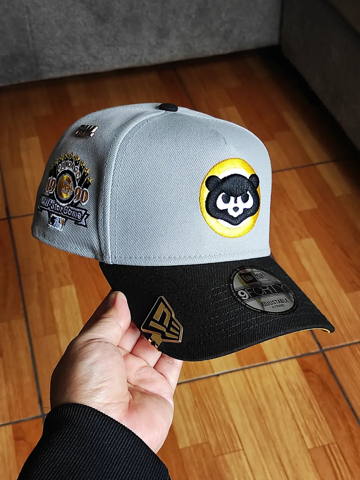 New Era 9forty chicago cubs all star game 1990 two tone / yellow uv