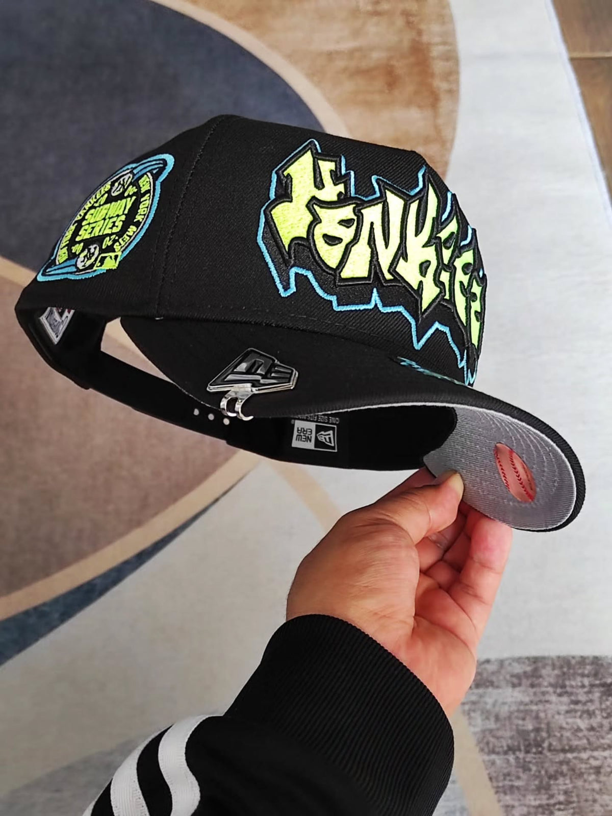 New Era New York Yankees World Series 2000 Black Prime Edition 9Fifty A Frame Snapback Hat