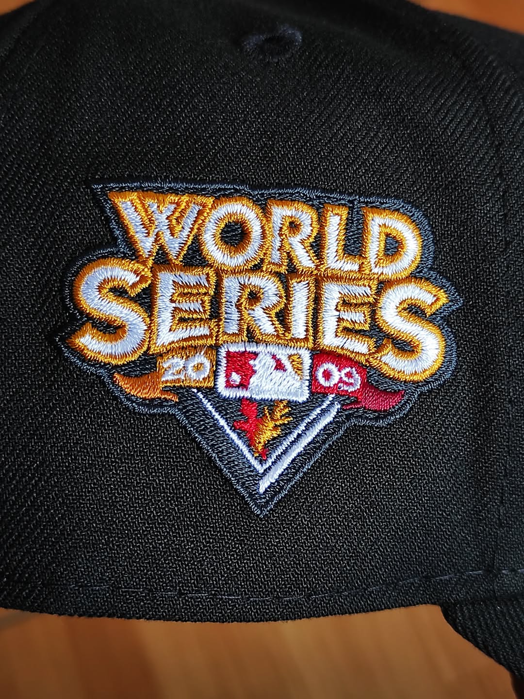 New York Yankees Black 2009 World Series 9FORTY A-FRAME Snapback