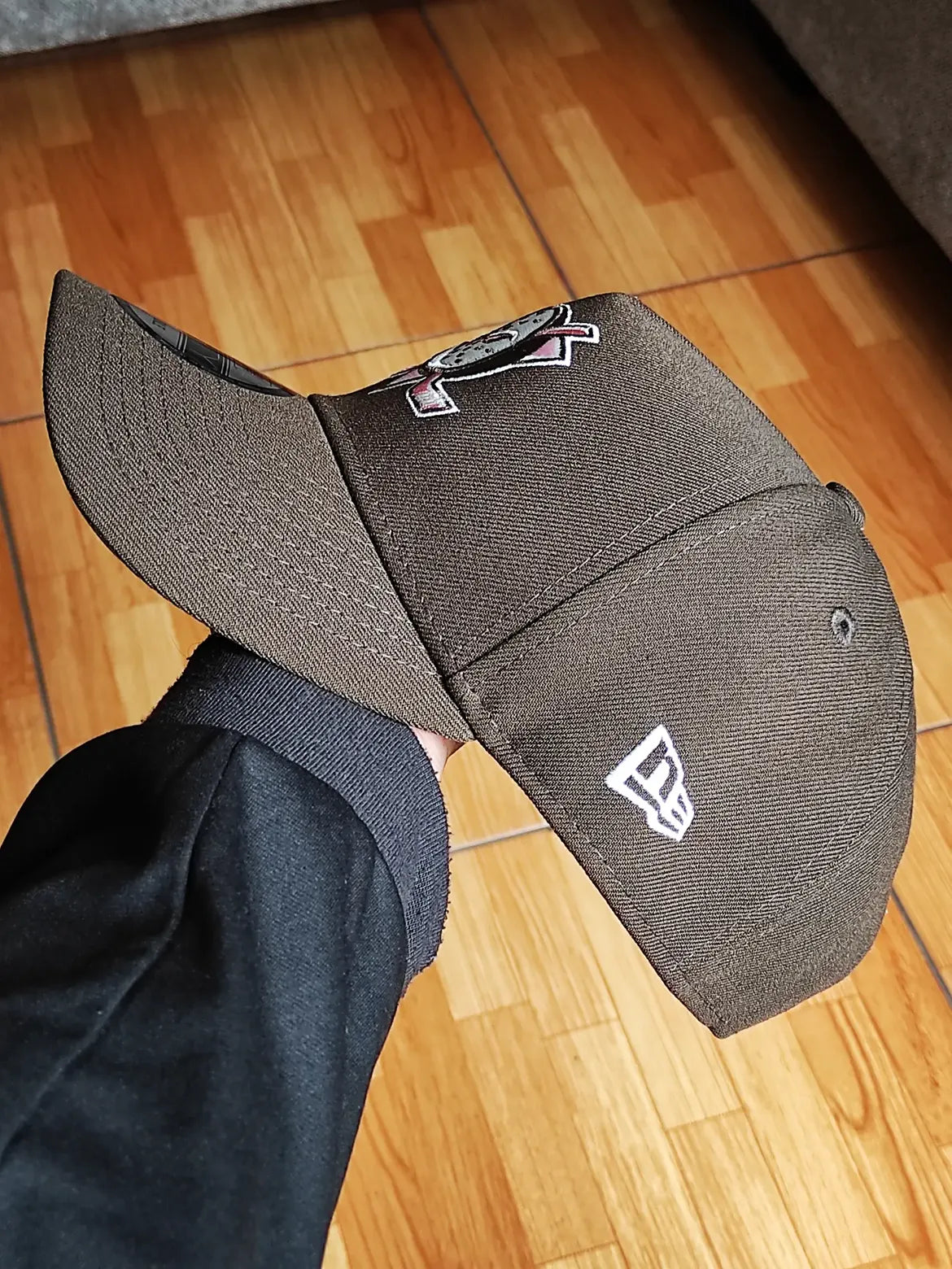 New era Anaheim ducks 30 TH aniversario Brown Forty A-frame Snapback