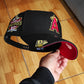 New Era Anaheim Angels world champions 20th aniversario black red  9forty a-frame snapback