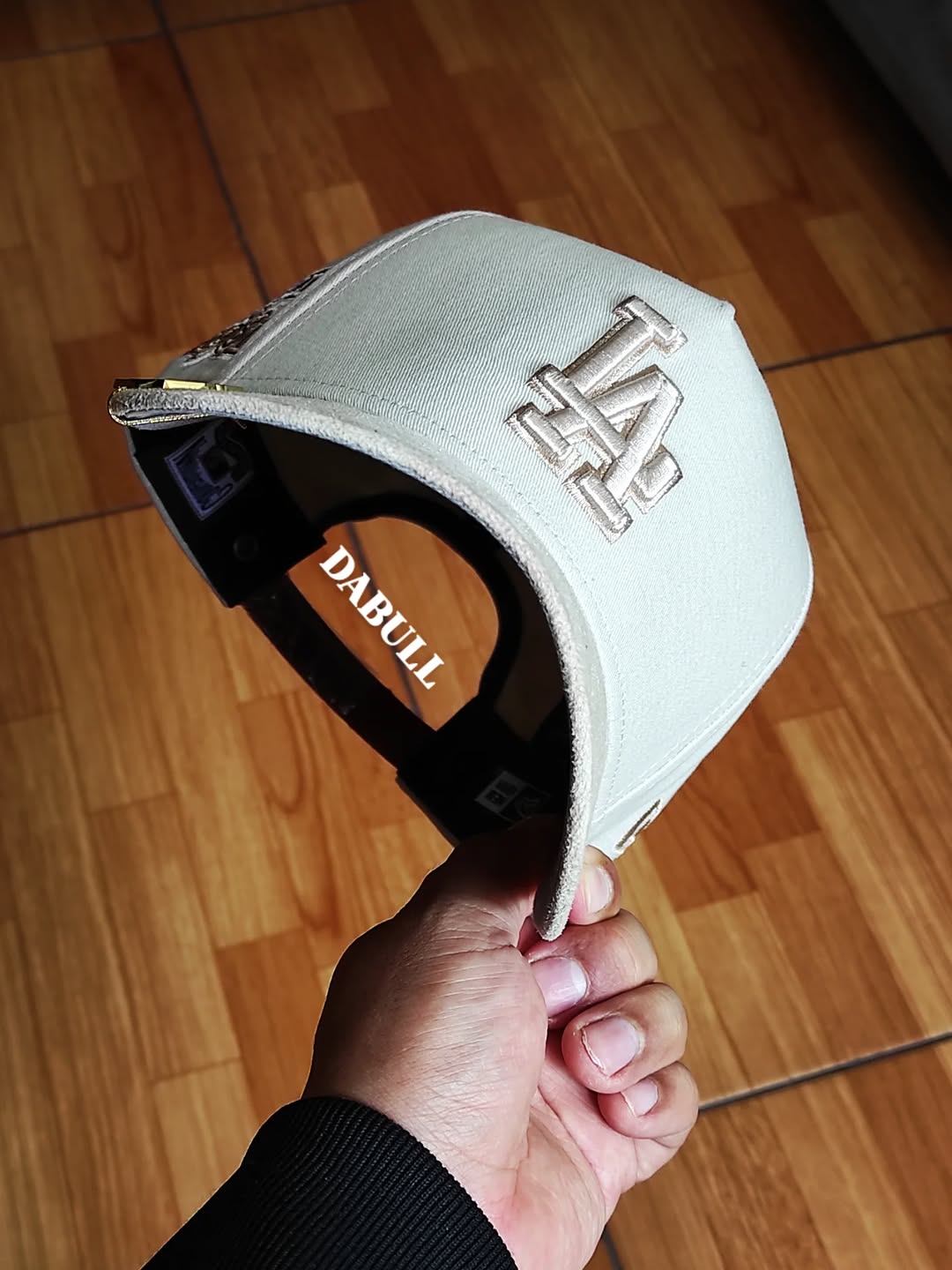 Los Angeles Dodgers'Cream ' 9FORTY A-Frame Strapback New era