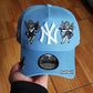 New Era New York Yankees cupid 🏹 sky 9FORTY A-FRAME Snapback