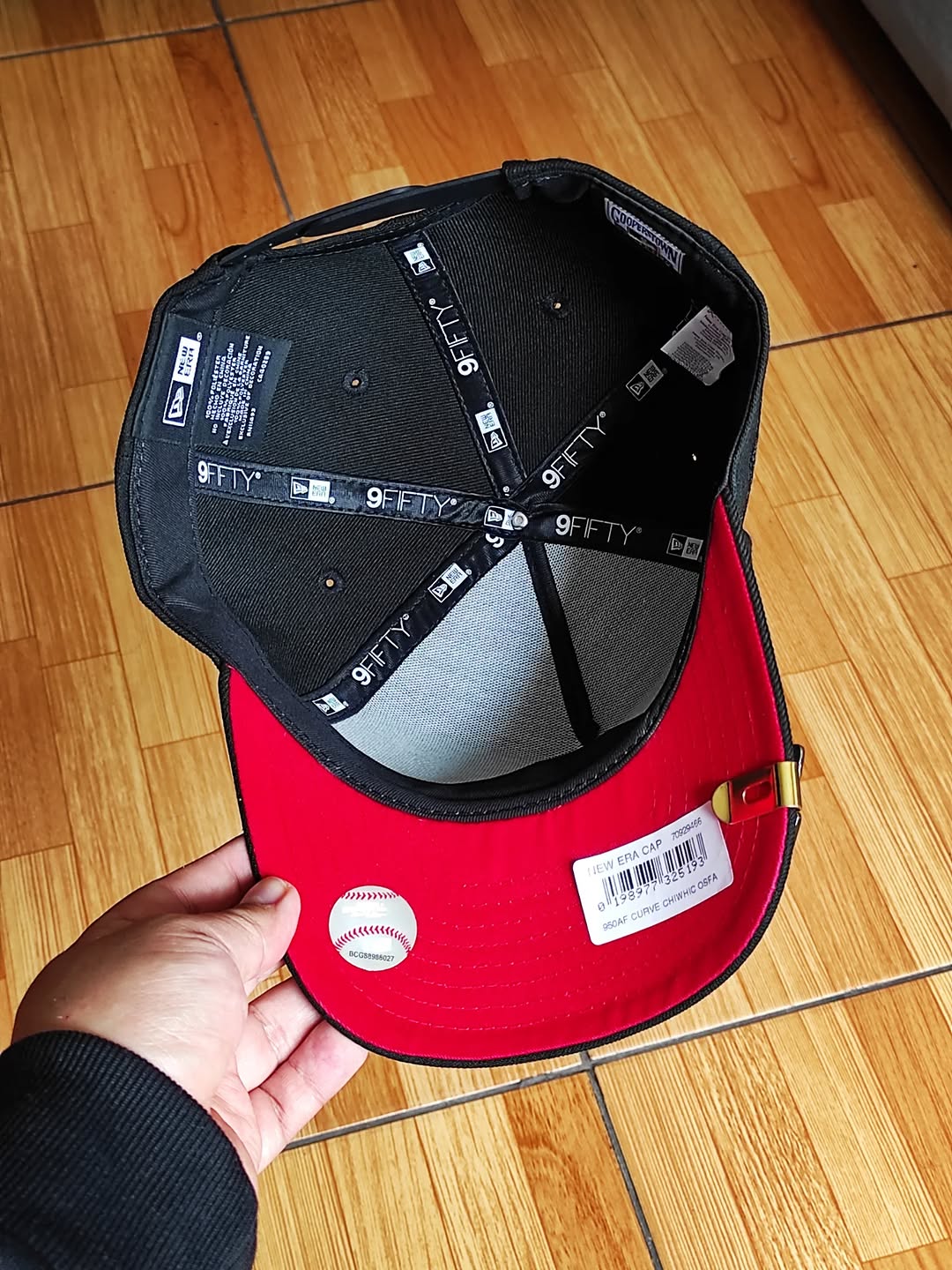 New era chicago white Sox world Series black red 9FIFTY SNAPBACK