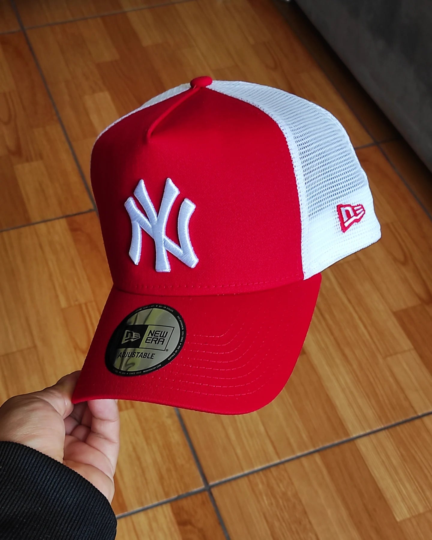 New Era Los New York Yankees Red white Trucker a-frame