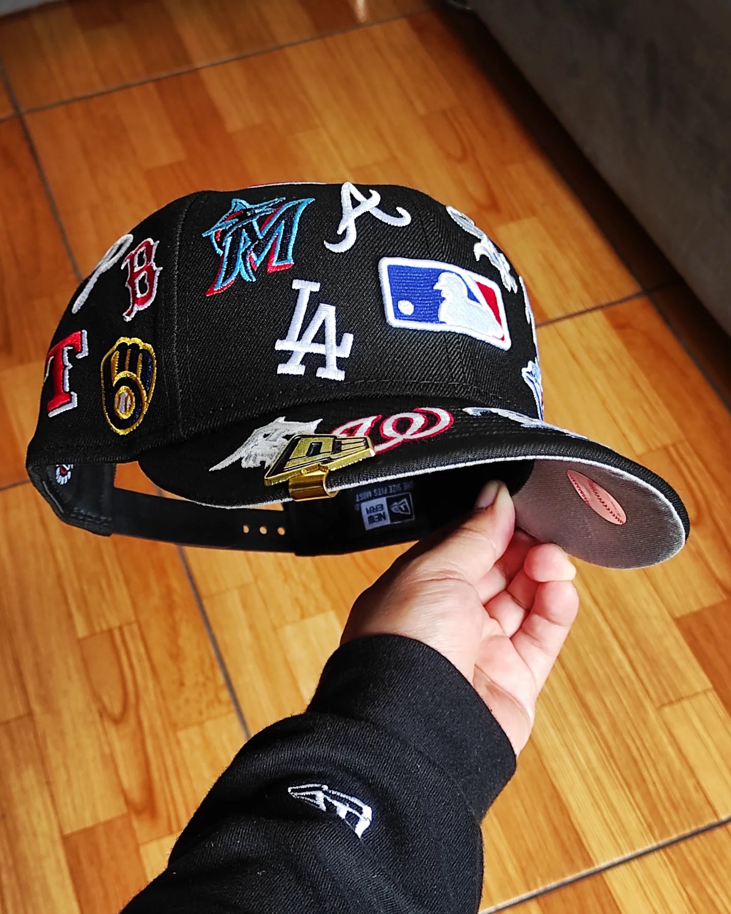 New Era All Over MLB black edition 9 FIFTY Snapback