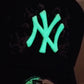 New Era New York Yankees Subway Series 2000 Black Prime Edition 9Forty A Frame Snapback glow 🔦 brilla en la oscuridad