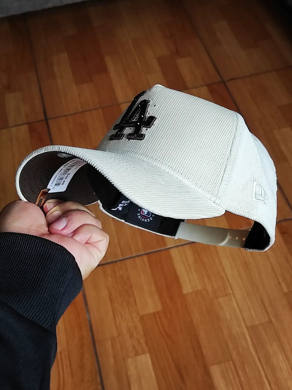 New Era 9FORTY a frame Los Angeles Dodgers 2020 world series champions corduroy Snapback