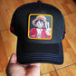 Gorra capslab luffy one peace trucker negra azul