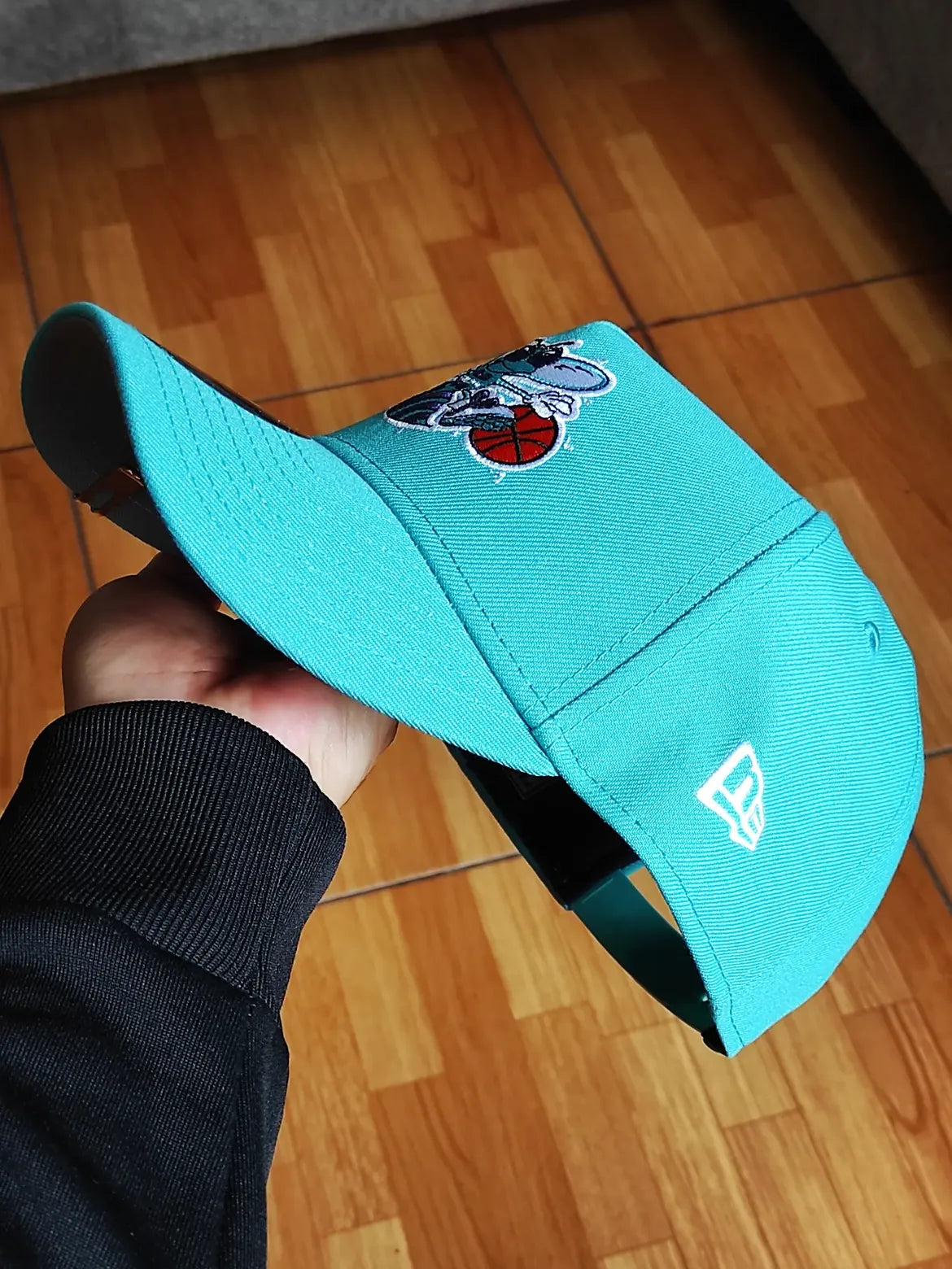New Era Charlotte Hornets Love this Game Teal Prime Edition 9Forty A Frame Snapback Hat