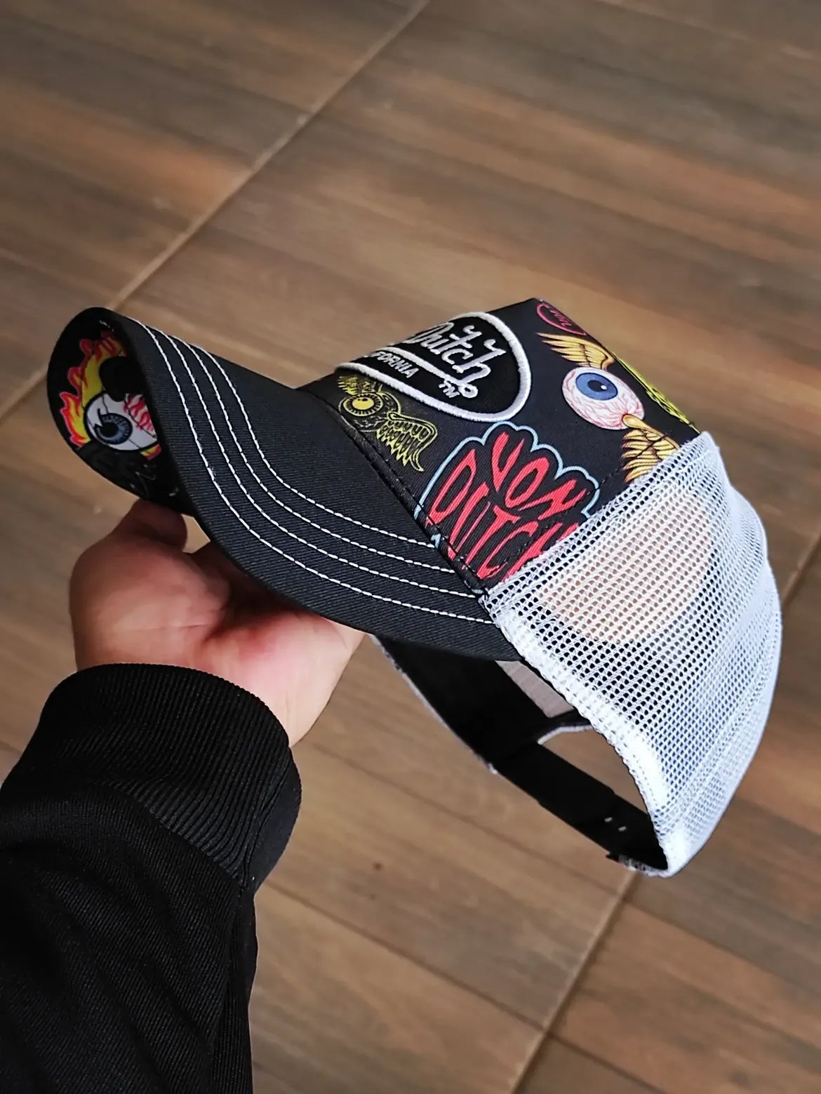 Von dutch trucker cap multilogo Exclusiva