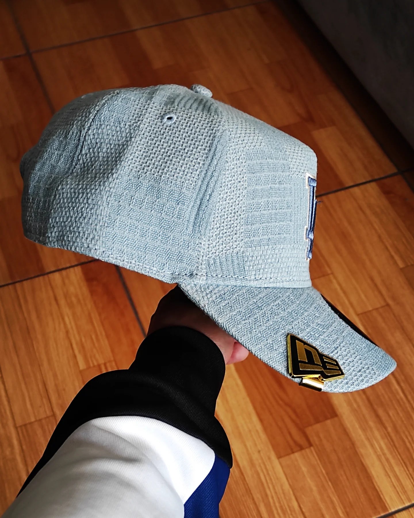 New Era Los Angeles Dodgers Denim Logo essentials 9 forty a-frame
