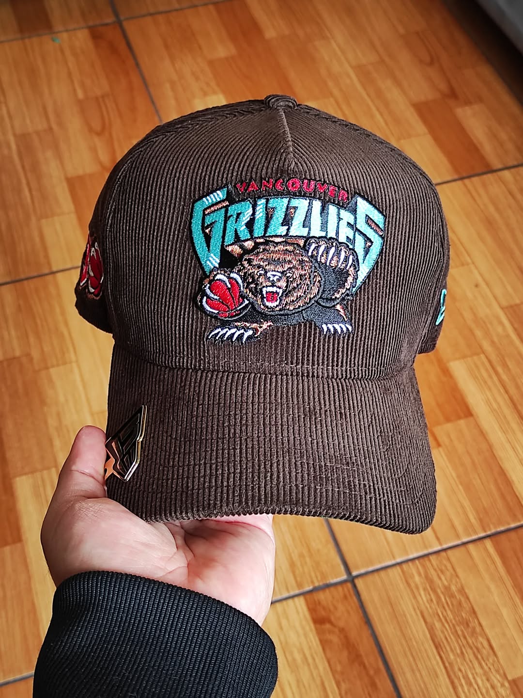 New Era Memphis grizzlies 30th aniversario corduroy walnut 9fifty a frame SNAPBACK