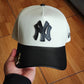 New Era New York Yankees 'visor cuero'' 9FORTY A-Frame Snapback