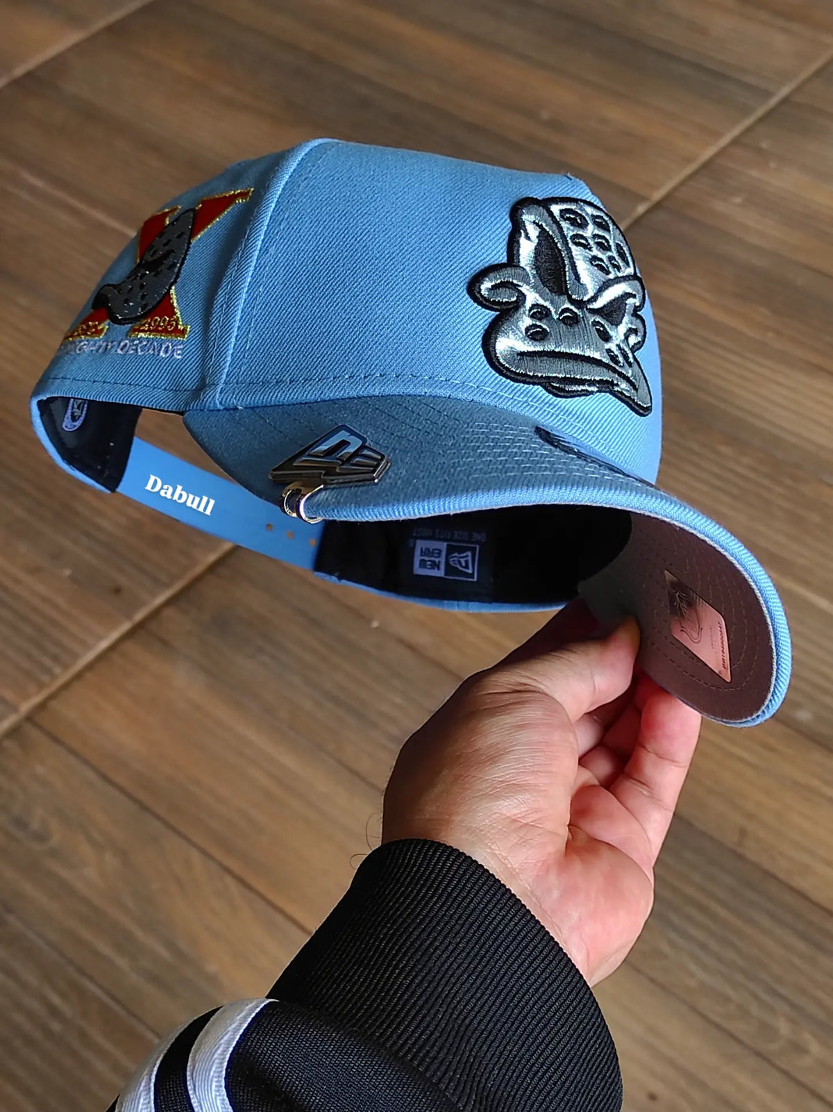 New Era Anaheim Ducks 10th Anniversary Sky Blue Prime Edition 9Forty A Frame Snapback Hat