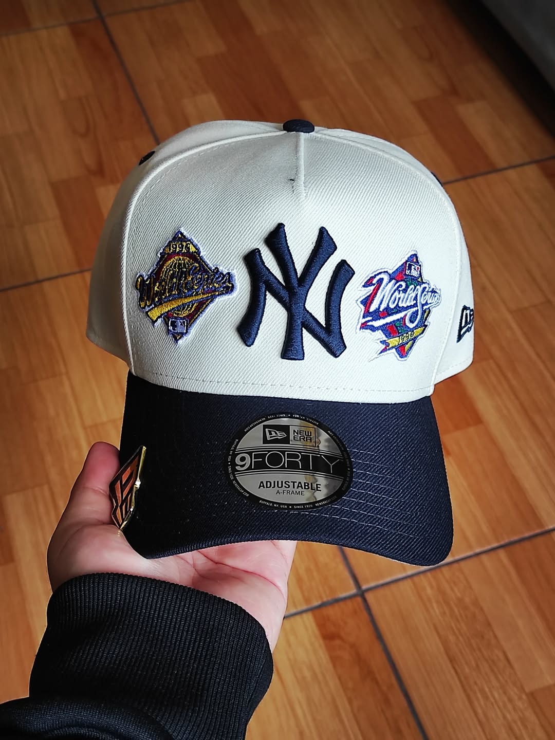 New Era New York Yankees Worlds series  9Forty a-frame