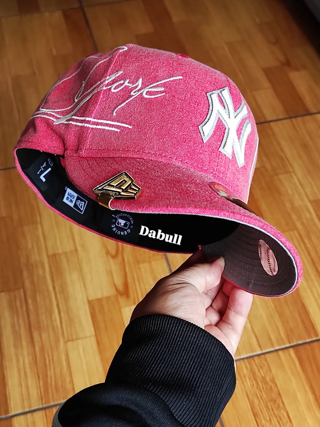 New Era New York Yankees mlb script coral 59fifty