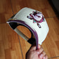 New Era Anaheim Ducks Chrome Plum Two Tone Edition 9Forty A Frame Snapback Hat