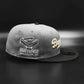 New Era Brooklyn Dodgers Black Visor Pink Bottom Ebbets Field Side Patch gray 59Fifty Fitted