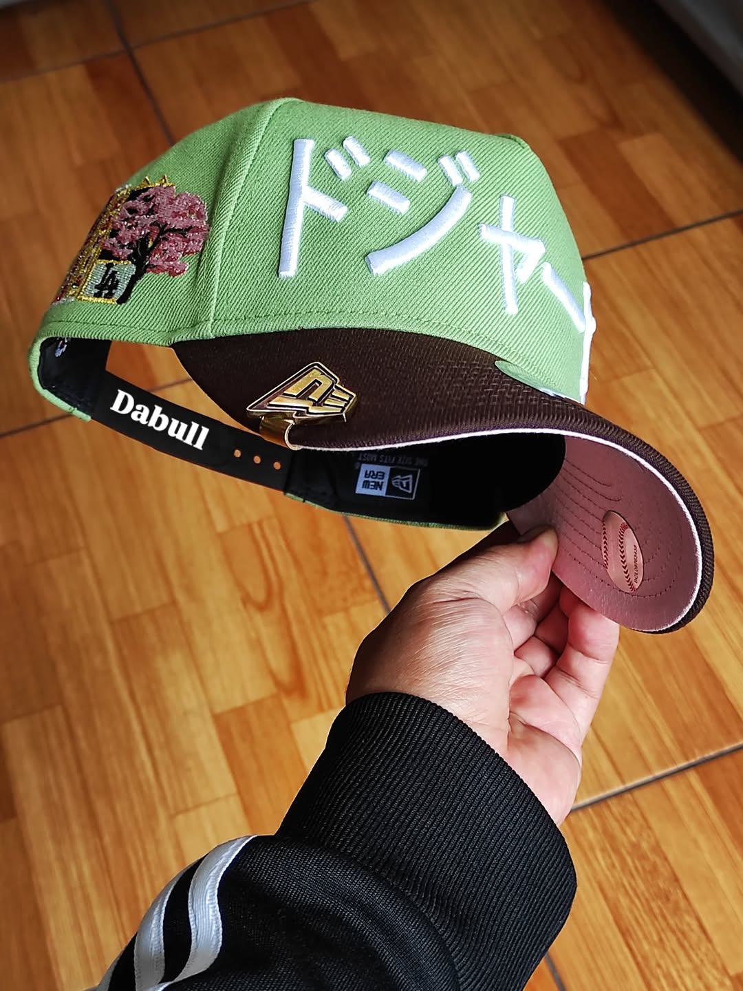 New Era Los Angeles Dodgers Tokyo series matcha green 9forty A-FRAME hat