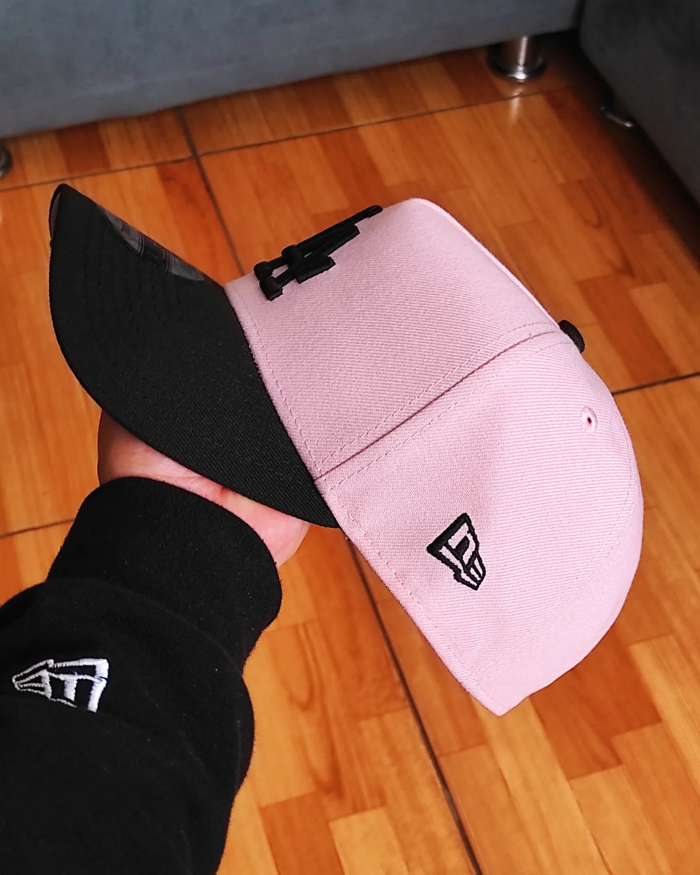 New Era Los Angeles Dodgers 60th aniversario black pink 9 forty A-FRAME