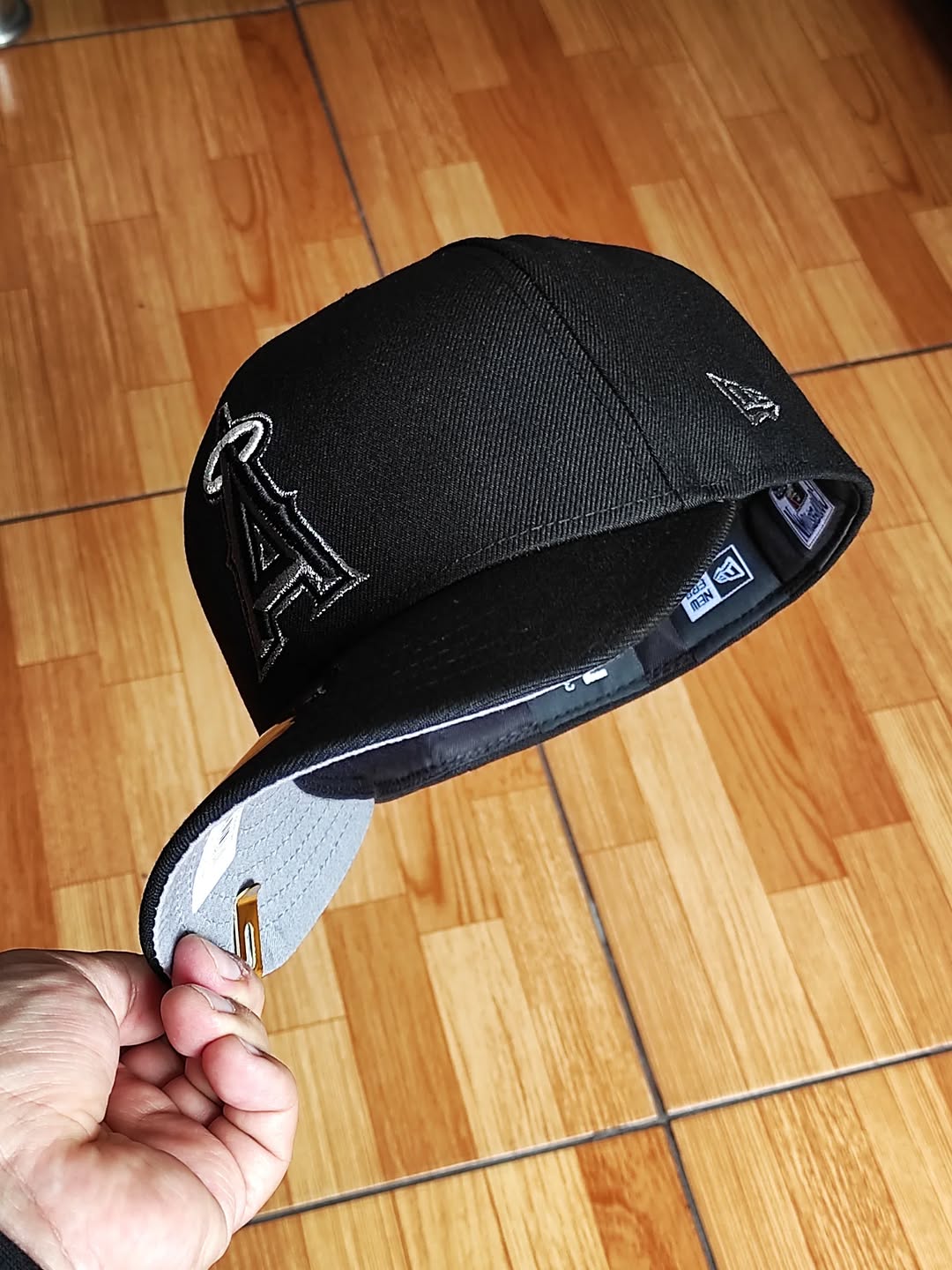 New Era Anaheim Angels 20th Anniversary Black Pewter Prime Edition 59Fifty Fitted