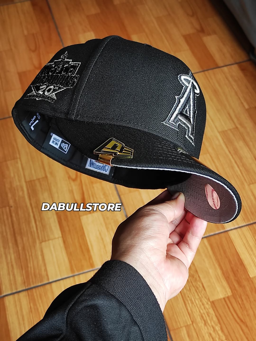 New Era Anaheim Angels 20th Anniversary Black Pewter Prime Edition 59Fifty Fitted