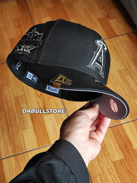New Era Anaheim Angels 20th Anniversary Black Pewter Prime Edition 59Fifty Fitted