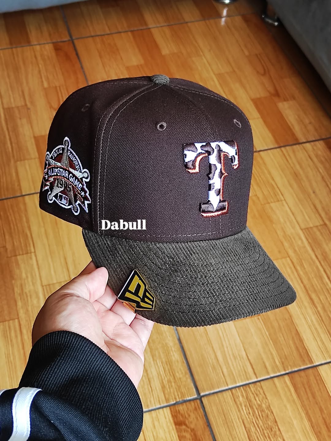 New era Texas Rangers all Star Game cow 95 cord 59fifty