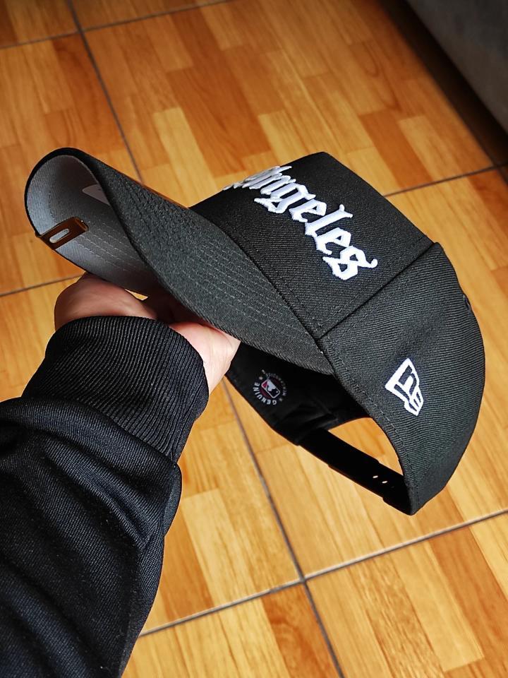 New Era Los Angeles Dodgers skull ☠️ Black  Edition 9Forty A Frame Snapback