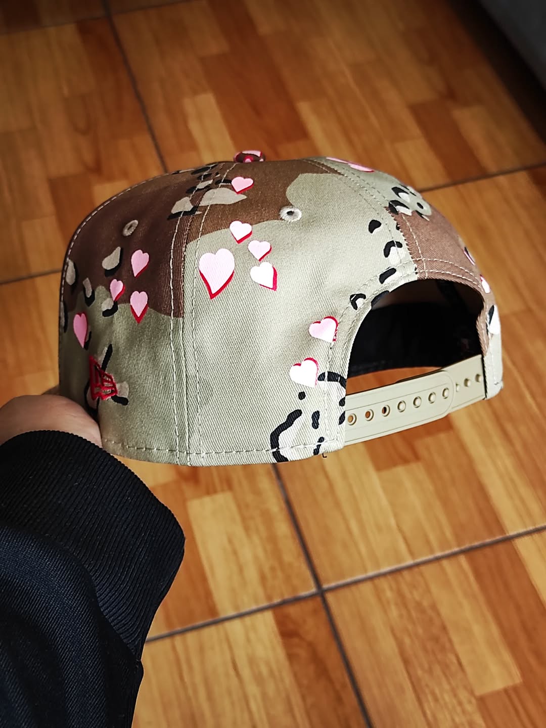 New Era Los Angeles Dodgers camo heart 9FORTY A-Frame Snapback